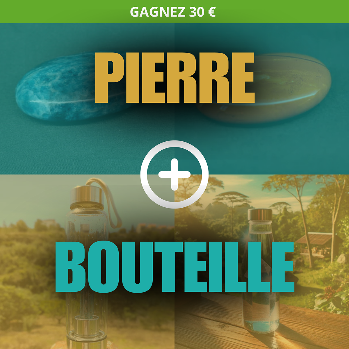 pack Pierre et Bouteille de Cohérence